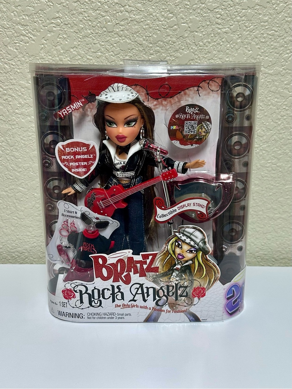 NEW IN BOX✨ Bratz Rock Angelz Fashion Doll Yasmin 20th Anniversary